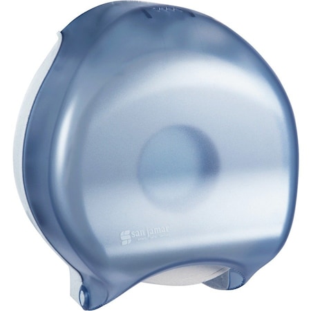 San Jamar Bath Tissue Dispenser, Jumbo, 9", 12"x10-1/4"x5-5/8", Arctic BE SJMR2000TBL